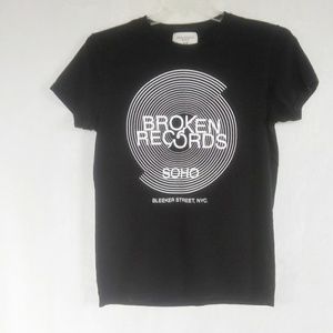 Soho Broken Record graphic tee